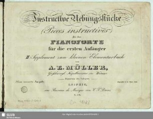 3: IIItes Supplement zum kleinen Elementarbuch