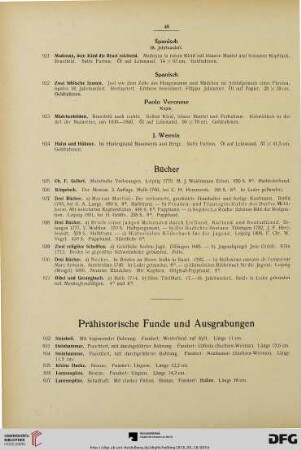 Prähistorische Funde und Ausgrabungen (Nr. 932-954)