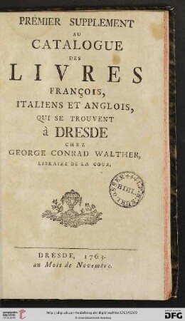 Premier supplément