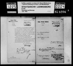 Oberamtsdiener, Hausmeister und Hausverwalter beim Oberamt Welzheim