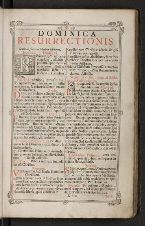 Dominica resurrectionis.