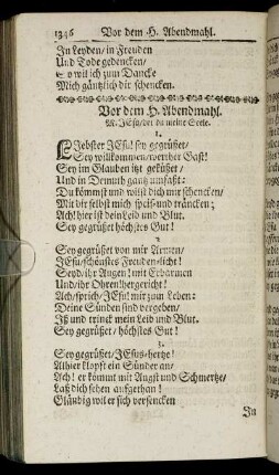 [Abendmahls-Lieder.]