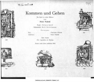 Kommen und Gehen