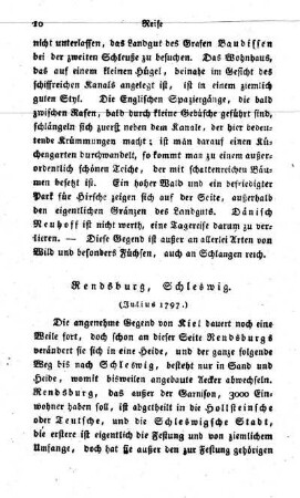 Rendsburg, Schleswig. Jul. 1797.)