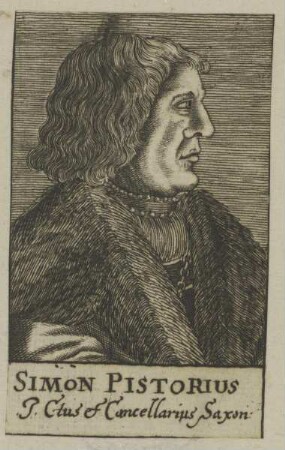 Bildnis des Simon Pistorius
