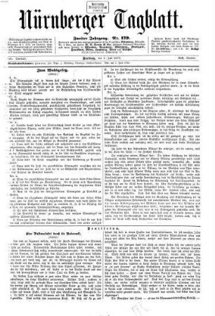 Nürnberger Tagblatt. 1870,7/9 = Jg. 2