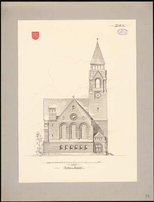 Michaeliskirche, Bremen: Ansicht 1:100