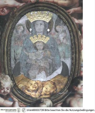 Hochaltar von Santa Maria in Vallicella, Gnadenbild der Madonna della Vallicella