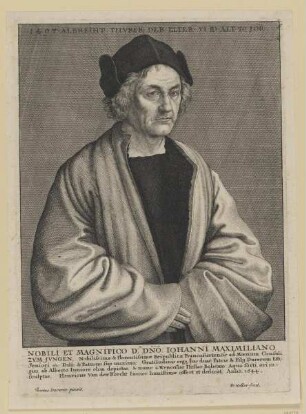 Bildnis des Albrecht Thvrer der Elter