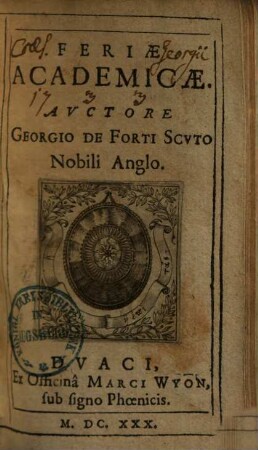 Feriae Academicae