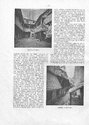 Petristraße 15, Hofansicht. Fischerstraße 28, Hofgebäude