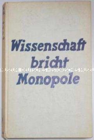Veröffentlichung über die synthetische Gewinnung von Rohstoffen