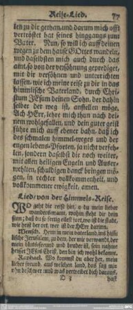 [Reise-Lied]
