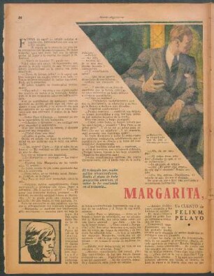Margarita, su padre y yo : Un cuento de Felix M. Palayo