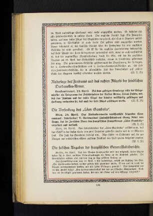 Die Versenkung des "Léon Gambetta".