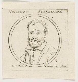 Bildnis des Vincenzo Scamozzio