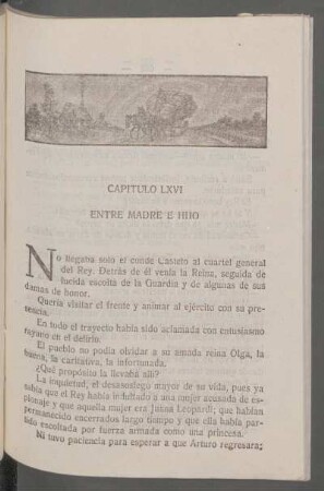 Capítulo LXVI - Entre madre e hijo