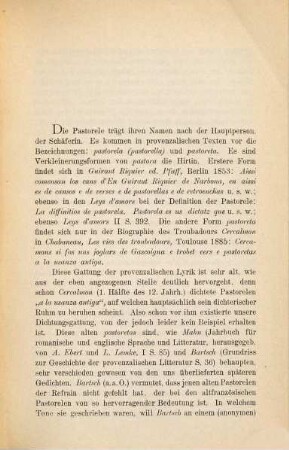 Vier bisher ungedruckte Pastorelen des Troubadours Serveri von Gerona : Inaugural-Dissertation