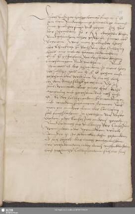 Copia Ern Jacob Sturms schreiben an Landtgrauenn zu Hessenn, d. d. Franckfurt, Montag 24. Decemb. xlv.
