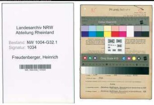 Entnazifizierung Heinrich Freudenberger , geb. 01.04.1895 (Beamter)