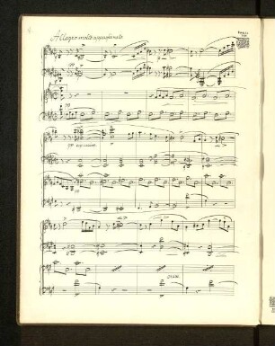 Allegro molto appasionato.
