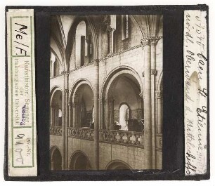 Caen, St. Etienne: nördl. Oberwand des Mittelschiffs (Stoedtner-Nr. 59340)