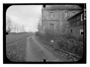 Groß Polzin-Quilow. Herrenhaus (2. H. 16. Jh., Umbau A. 17. Jh.). Nordseite (Teilansicht)