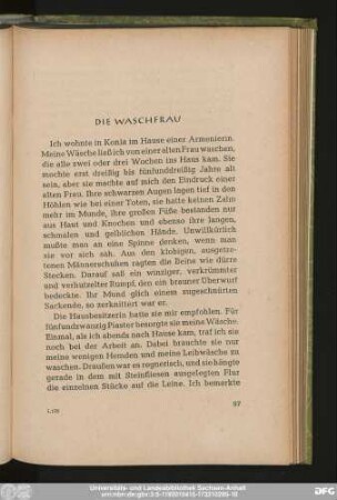 Die Waschfrau