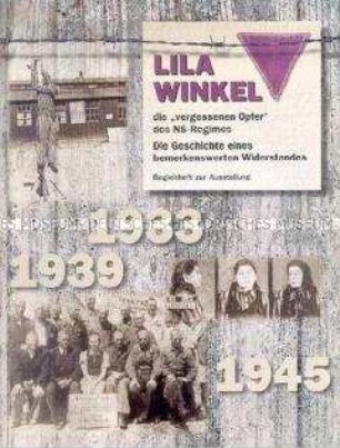 Begleitheft zu einer Wanderausstellung über die Verfolgung der Zeugen Jehovas während der NS-Zeit
