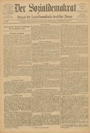 No. 6. 10. Februar 1889.