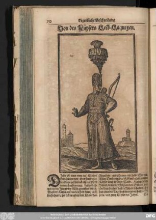 Von des Käysers Leib-Laqueyen.