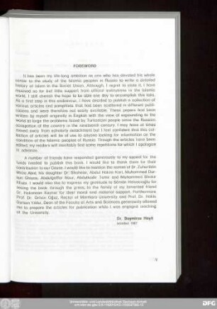 Foreword