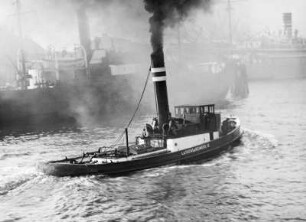 Hamburg, Hafen : Schleppdampfer "Lütgens & Reimers 12"