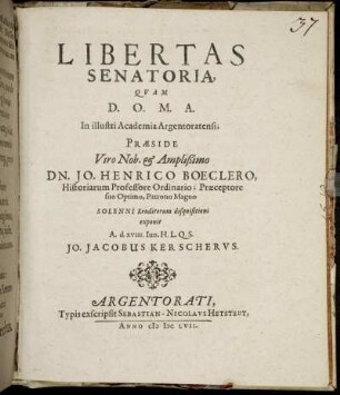 Libertas Senatoria
