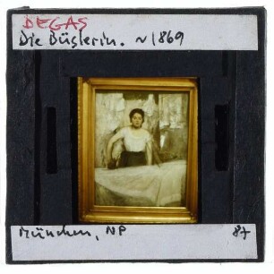 Degas, Die Büglerin