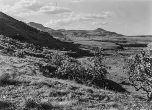 Die Drakensberge : Blick auf die nördlichen Ausläufer der KwaZulu-Natal-Drakensberge
