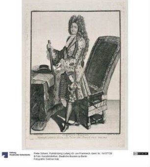 Porträt König Ludwig XIV. von Frankreich