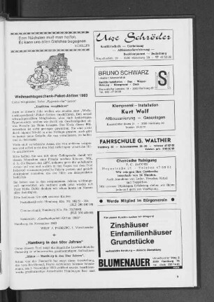 Weihnachtsgeschenk-Paket-Aktion 1983