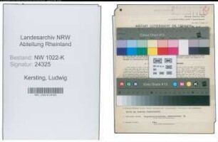 Entnazifizierung Ludwig Kersting , geb. 30.10.1887 (Werkmeister)