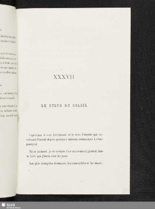 XXXVII Le Culte Du Soleil