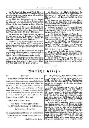 Saarfeier : [Amtliche Erlasse] ; [Amtlicher Teil]