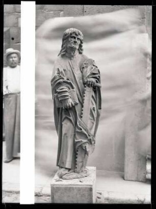Frauenkirche; Apostelfigur, Simon