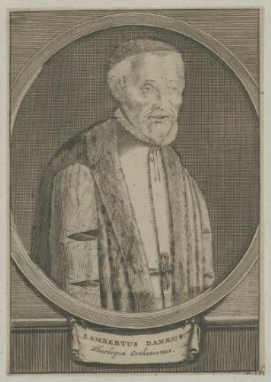 Bildnis des Lambertus Danaeus