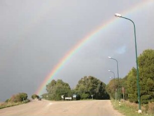 Regenbogen bei Selinunt