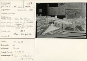 Technische Universität Berlin Ideenwettbewerb zum Ausbau des Stammgeländes: Ansicht OSO Zoo