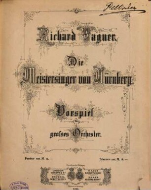 Die Meistersinger von Nürnberg : Vorspiel für großes Orchester