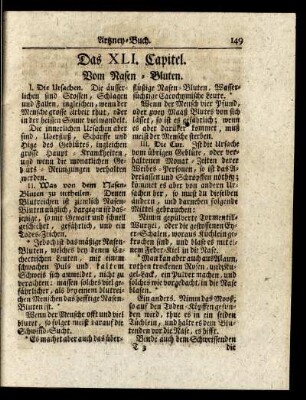Das XLI. Capitel. - Das LV. Capitel.