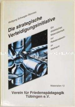 Lehrmaterial zur Raketenabwehr im Weltraum - Sachkonvolut