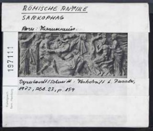 Rom, Thermenmuseum: Römischer Sarkophag