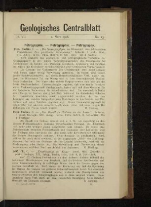 1. März 1906. No. 13.
